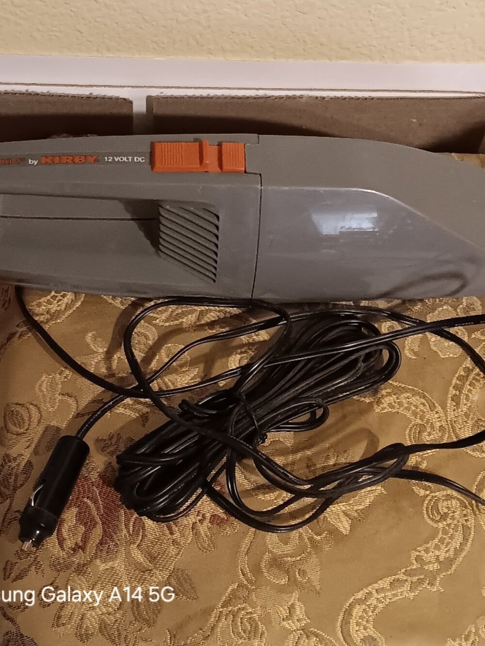 KIRBY Split Second 2 Handheld Car Vacuum 12V DC Corded Auto Cleaner USA 200314
